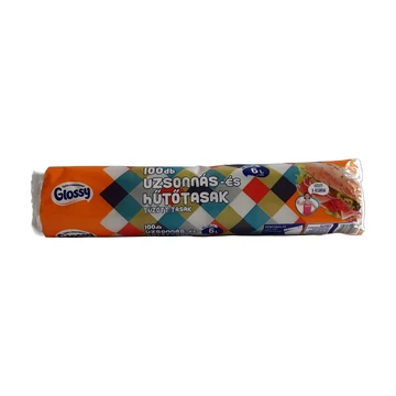 Glory tűzött uzsonnás tasak 6L 100db