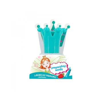 Vízzel lemosható gyermek körömlakk kék színben 5ml
