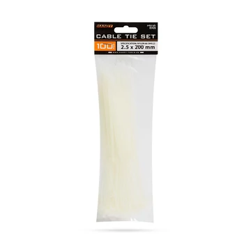 Handy kábelkötegelő fehér színben 100db-os kiszerelésben 200x2,5mm 05426