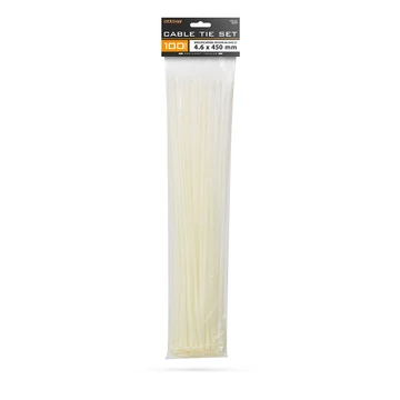 Handy fehér kábelkötegelő 450x4,6mm 100db-os kiszerelésben 05424