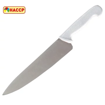 Szakácskés fehér nyéllel 25cm 80070014