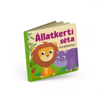 Állatkerti séta fürdőskönyv