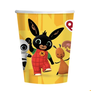 Bing nyuszis party papírpohár 250ml 8db 