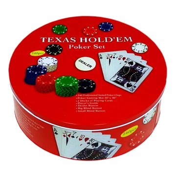 Poker szett dobozban 240 db-os 71714