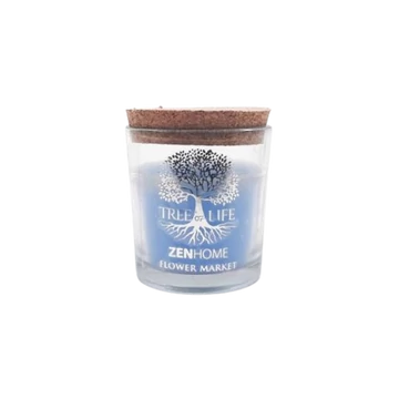 Zenhome flower market életfa illatgyertya 120g 750005