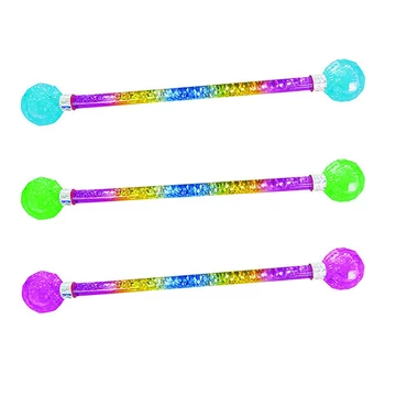 Csillámos deluxe mazsorett pálca többféle változatban 42cm - Comansi