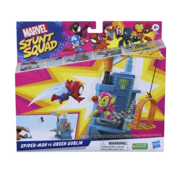 Marvel Stunt Squad: Pókember vs. Zöld Manó kilövőjáték szett - Hasbro