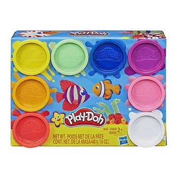Play-Doh: Szivárvány színű 8db-os gyurmaszett - Hasbro