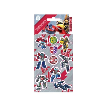 Transformers robotok 3D pufi matrica szett 10x22cm-es íven