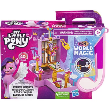Én kicsi pónim: Varázslatos minivilág Zephyr Heights játékszett - Hasbro