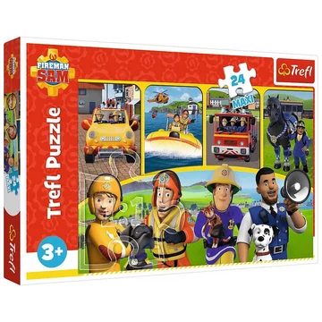 Sam a tűzoltó 24db-os Maxi puzzle kirakós - Trefl