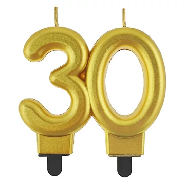 Party tortagyertya 30. évszámos aranyszínű
