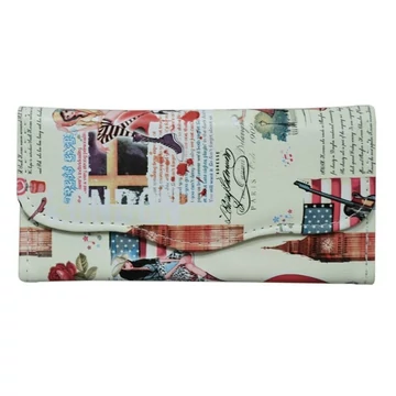 Pénztárca többféle változatban 19,5x9,5cm 70886