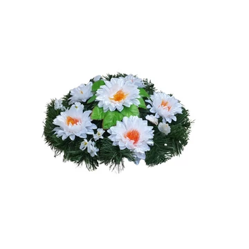 Selyemvirág koszorú 26 cm
