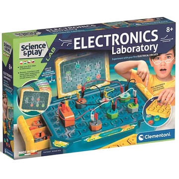 Science & Play: Elektronikai labor játékszett - Clementoni