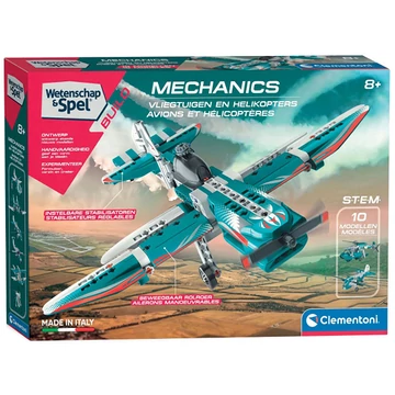 Science & Play: Repülők és helikopterek 10 az 1-ben szett - Clementoni