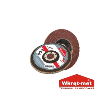 WKREZ_MET csiszolótárcsa lamellás P100 125mm 5205223