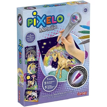 Pixelo: Metál színű kreatív készlet