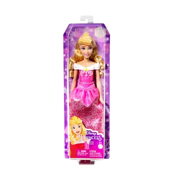 Disney Hercegnők: Csillogó Csipkerózsika hercegnő baba - Mattel