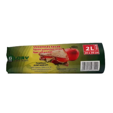 Glory uzsonnás tasak tűzött 2l 20x30cm 100db K-11121-0018