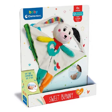 Nyuszis szundi és nyálkendő - Clementoni baby