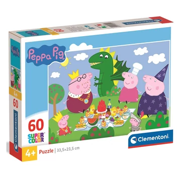 Peppa malac 60 db-os Supercolor puzzle - Clementoni