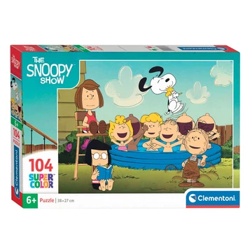 Snoopy és barátai 104 db-os Supercolor puzzle - Clementoni