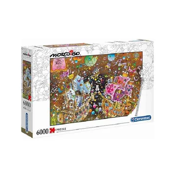 Mordillo A csók puzzle 6000db-os - Clementoni