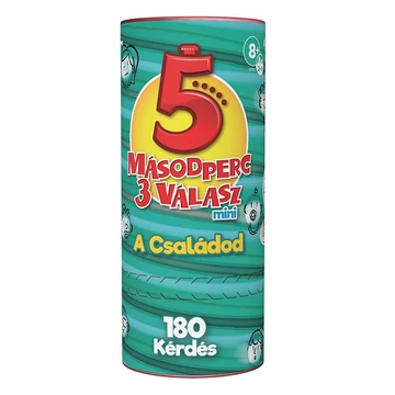Playmonster: 5 másodperc 3 válasz mini változat - A családod