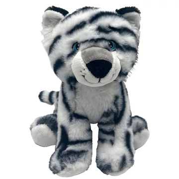 Plüss fehér tigris 21cm