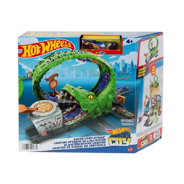Hot Wheels® City: Aligátor közepes hurok pálya - Mattel