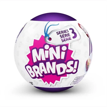 Mini Brands: Mini világmárkák 5 db-os meglepetés csomag 3. széria