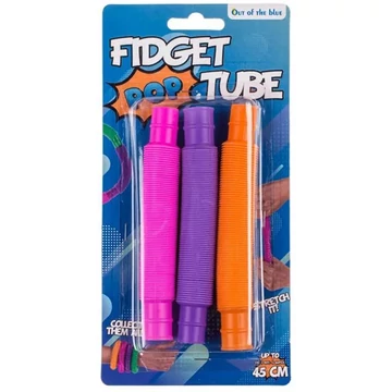 Fidget POP Tube hajlítható csövek 3db-os szett