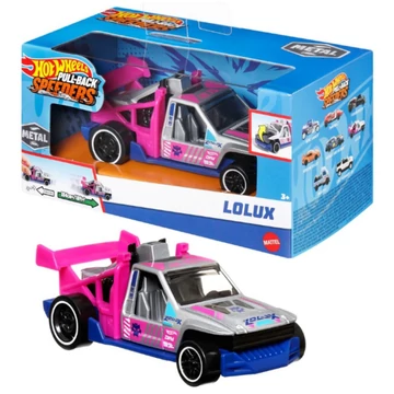 Hot Wheels: Pull-Back Speeders Lolux hátrahúzható fém kisautó modell 1/43 - Mattel