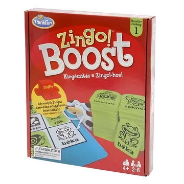 Thinkfun: Zingo! Boost kiegészítő társasjáték