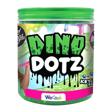 Compound Kings: Illatosított dinoszaurusz slime habgolyókkal és glitterrel 217gr
