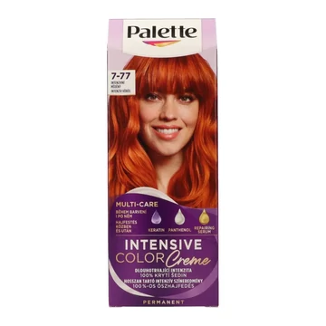 Palette Intensive Color Creme hajfesték intenzív vörös 7-77