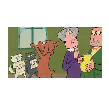 Frakk és a lusta macskák diafilm