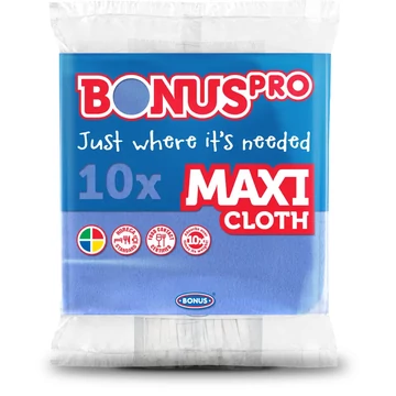 Bonus Pro Maxi általános törlőkendő 10/1 Kék