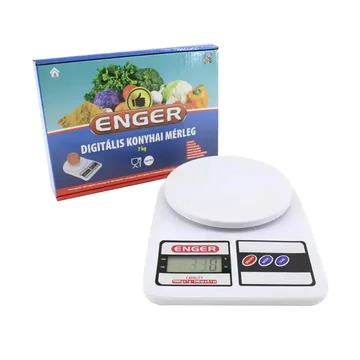 Enger digitális konyhai mérleg 7kg-ig ENG-065