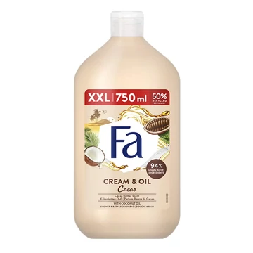 Fa Cream and Oil Cacao tusfürdő és habfürdő 750ml