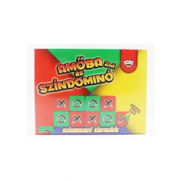 Amőba+színdominó kártyajáték MK4253