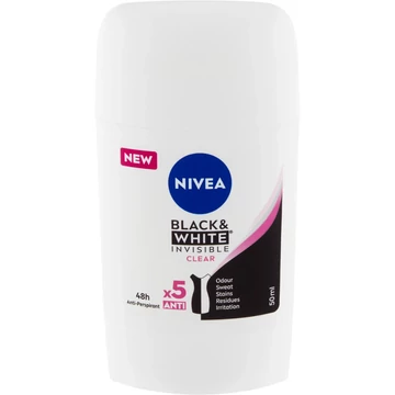 Nivea Balck&White Invisible női stift 50ml