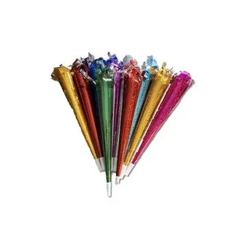 Újévi színes trombita 15cm