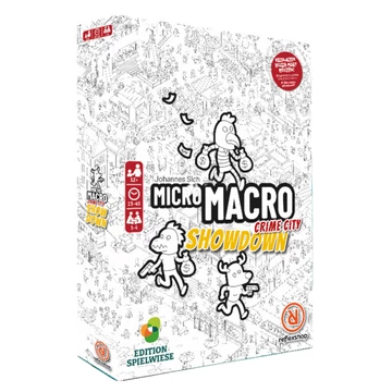 MicroMacro: Crime City - Showdown társasjáték