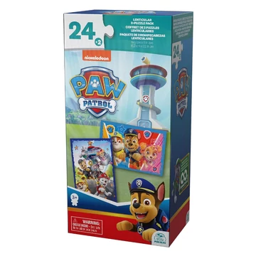 Mancs őrjárat: Lentikuláris puzzle 2x24db-os - Spin Master