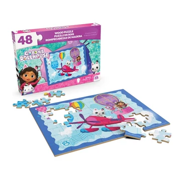 Gabby Babaháza: Fa puzzle 48db-os - Spin Master