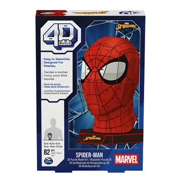 Marvel: Pókember maszk 4D puzzle 82db-os - Spin Master