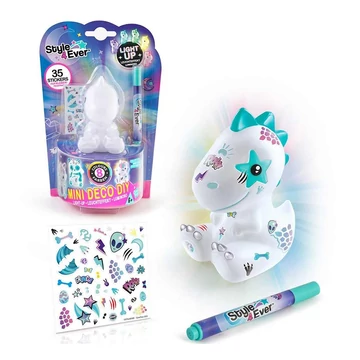 Style 4 Ever: Díszítsd fel! Mini deko világító figura többféle változatban 1db