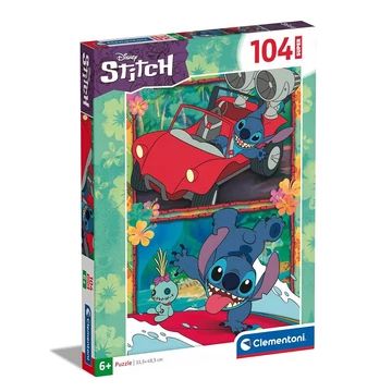 Disney Stitch 104db-os Super puzzle - Clementoni